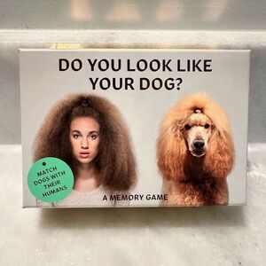 Do You Look Like Your Dog? Match Dogs with Their Humans Memory Game Card OS